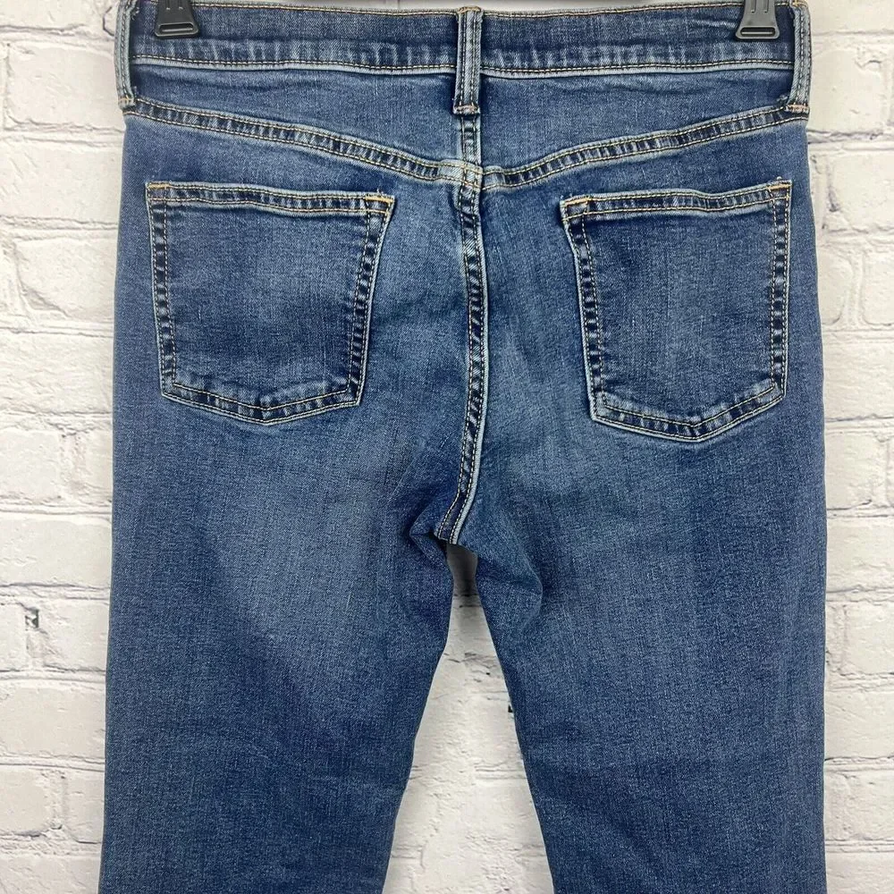 Old Navy Karate Slim 360 Stretch Jeans Boys Size 12 Plus Adjustable Medium Wash‎